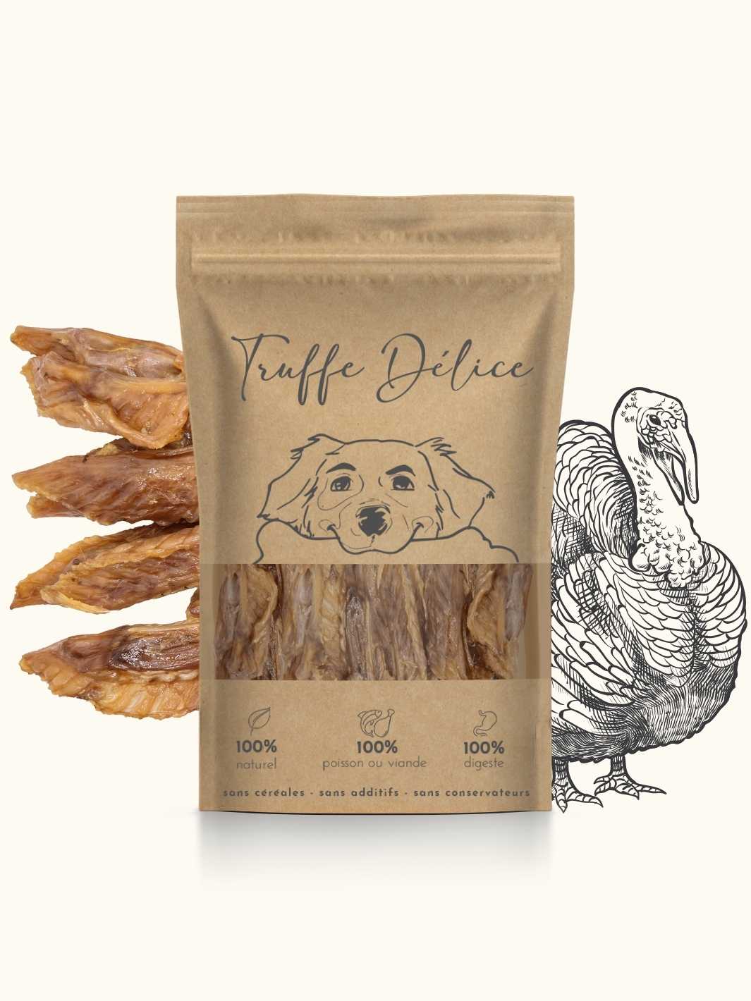 Truffe Délice - Wholesale Pet Treats - Dog - Turkey Wings