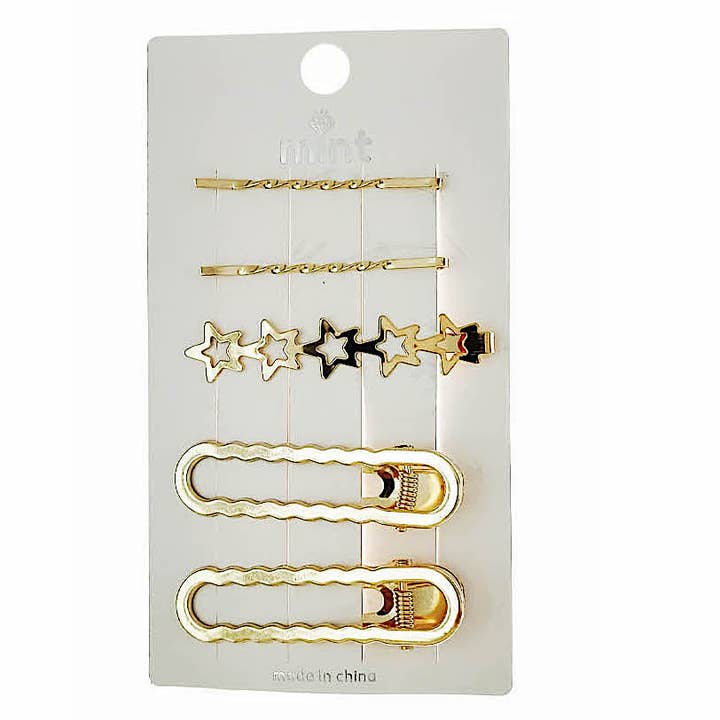 Blandade metallhårklämmor och hårnålar för wholesale av Atlas Fashion