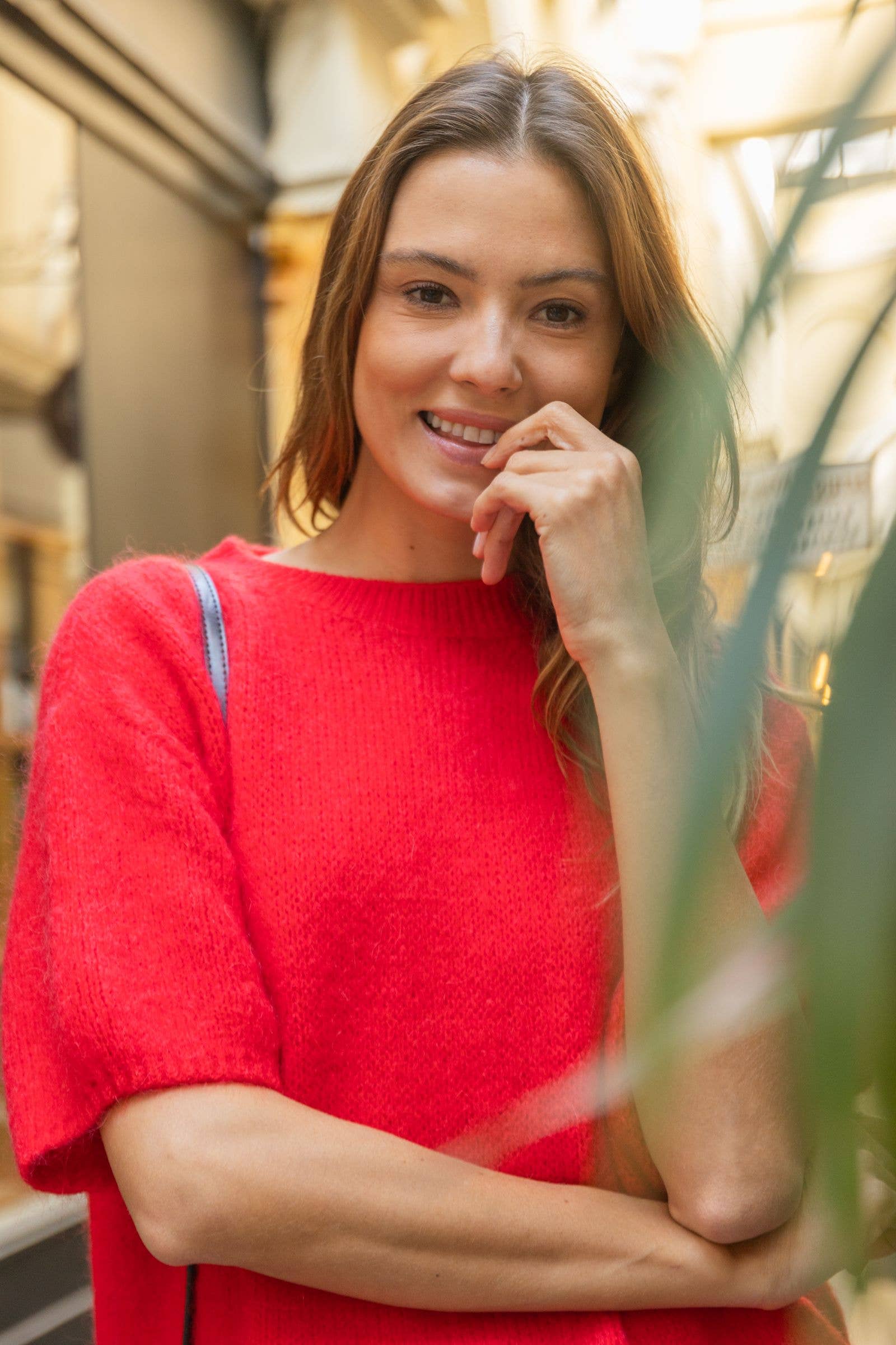 NOELINE – wholesale Pullovertröja - Dam – 6004 barnmohair- och ulltröja6