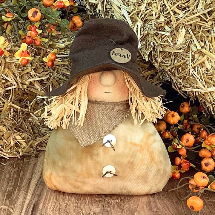 Boswell the Groovy Scarecrow for wholesale by Honey and Me