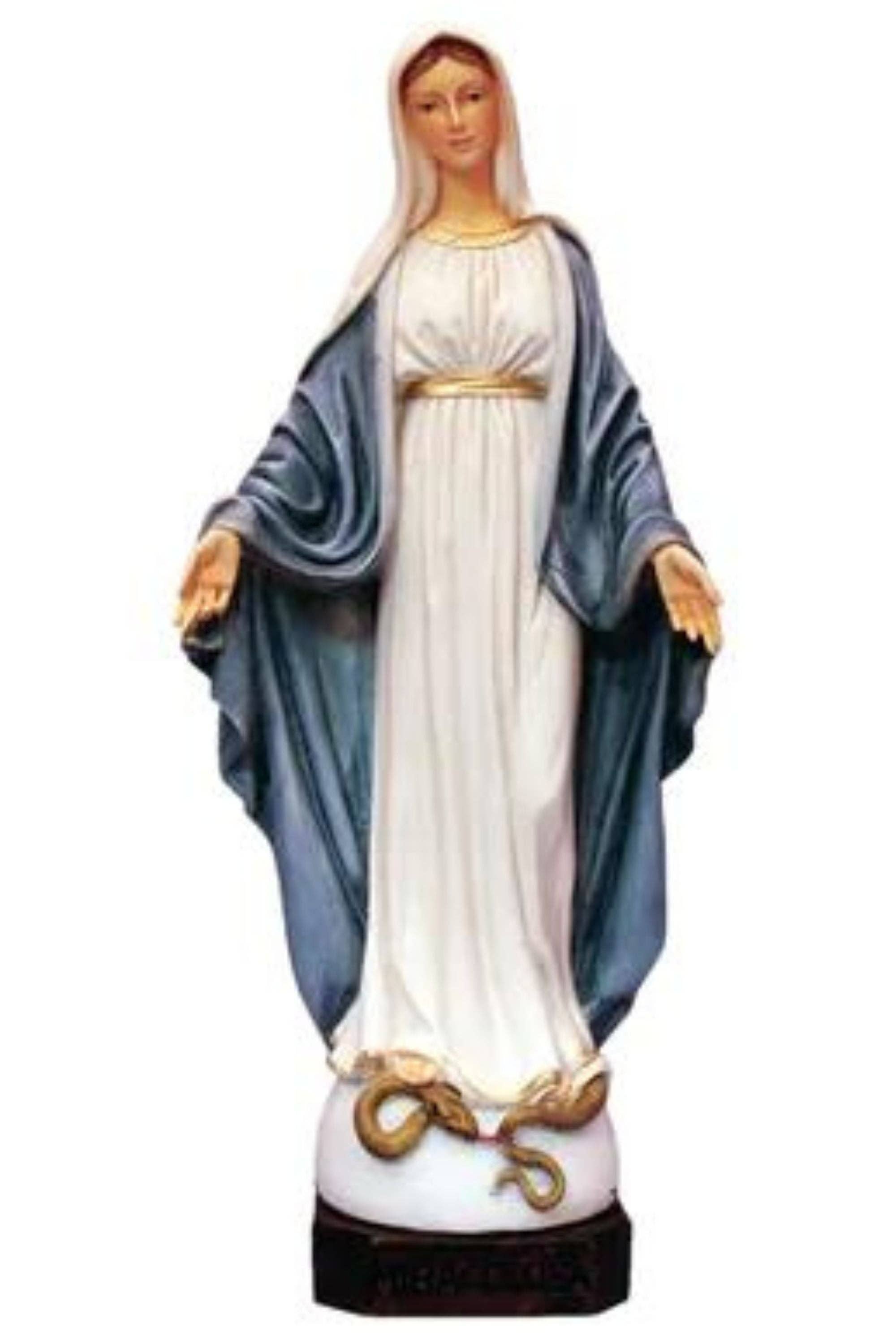 Goldscheider of Vienna - Wholesale Decorative Figurine - Our Lady of Grace Statue in Fully Hand-Painted, 12"0