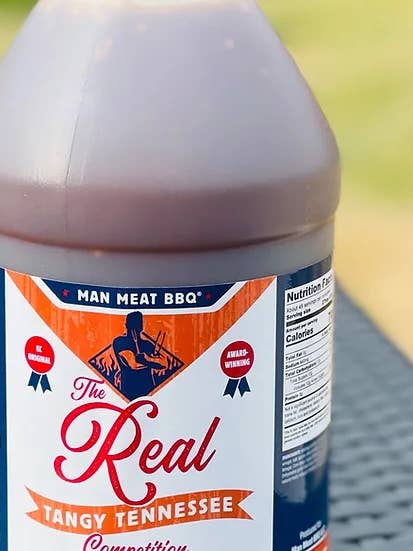 Sauce BBQ Tennessee Acidulée pour Porc Effiloché, Côtes & Plus pour la vente par Man Meat BBQ