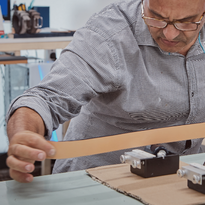 Tailorbelt - Wholesale Belt - Men's - Green and blue men's sports belt5