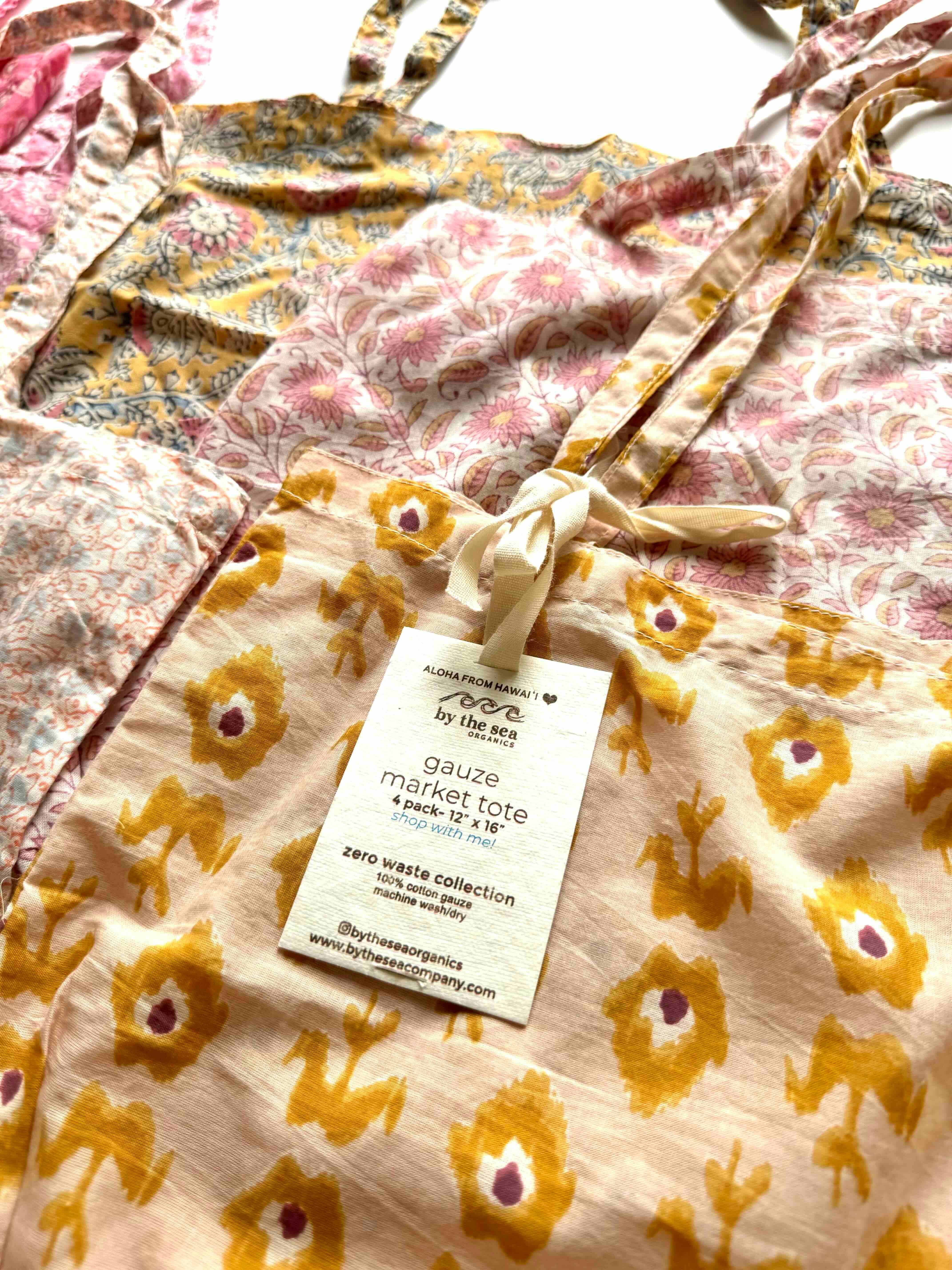 By The Sea Organics - Wholesale Grocery/Shopping Bag - Market Totes1