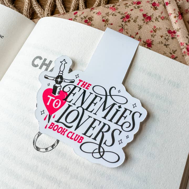 Literari Goods, Co | Book Themed Candles + Gifts - Wholesale Bookmark - Magnetic Bookmark - Reader Gift - Enemies to Lovers