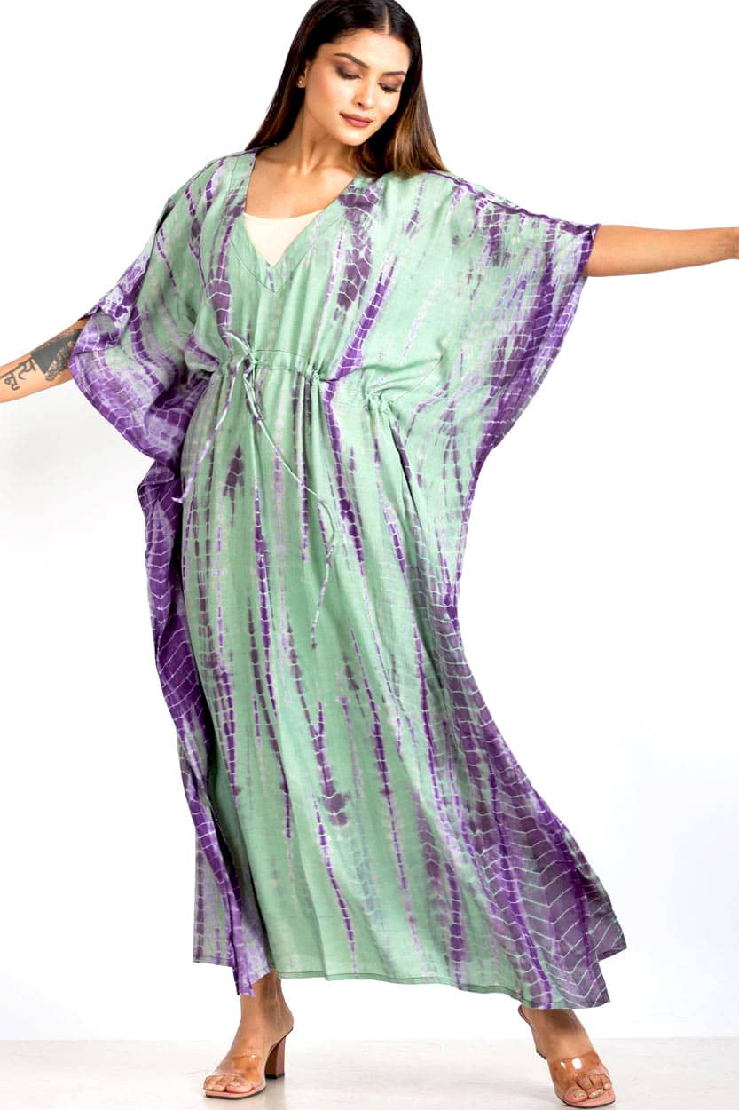 Sevya Handmade - Wholesale Kaftan - Women's - Shibori Caftans25