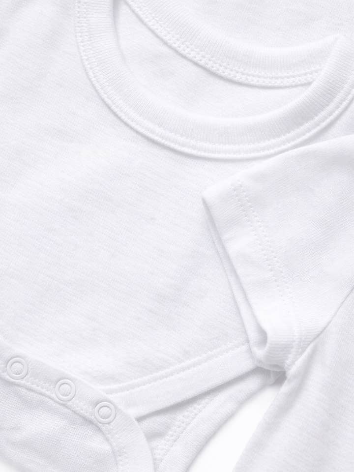 Kids4trendy - Wholesale Bodysuit (Non-Footed) - Baby - White onesie1