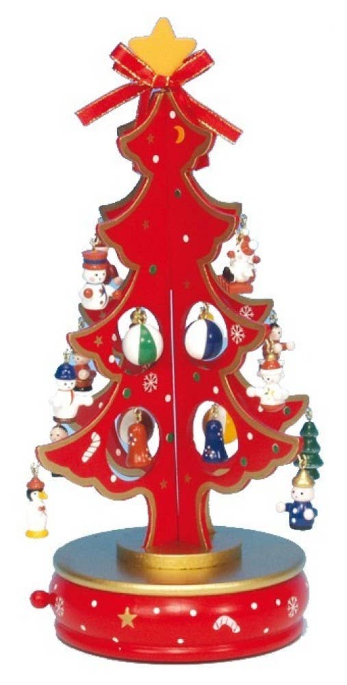 Musicbox world - Wholesale Christmas Decoration - Red tree