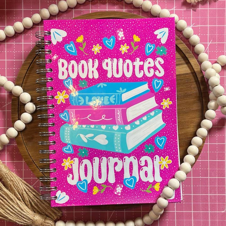 Book Quote Journal & Coloring Book – 7x10 Inch Handmade, Han for wholesale by Tomes and Troves, LLC