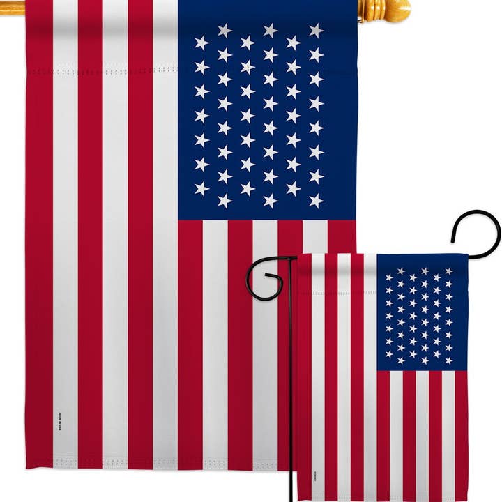 Two Group Flag Co - Wholesale Flag - Flag United States 1896–1908 Old Glory Usa Garden House3