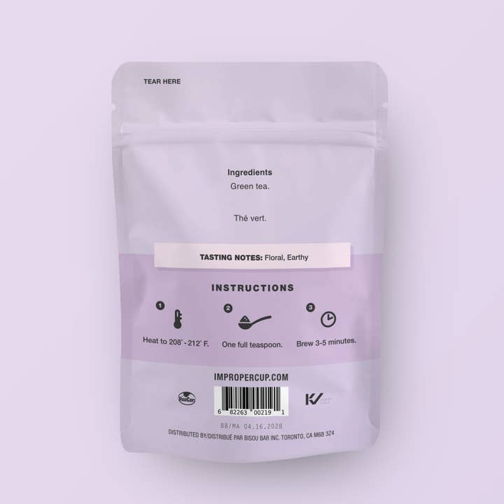 Improper Co. - Wholesale Health/Detox Tea - B*tch, Be Balanced Green tea1