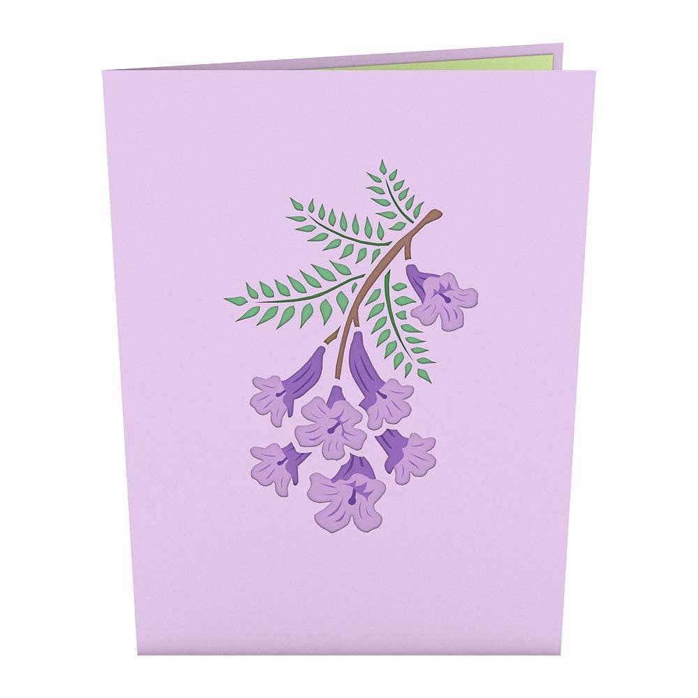 Lovepop Cards - Wholesale Everyday Greeting Card - Jacaranda Tree Card, 5x7" Pop-Up Cards3