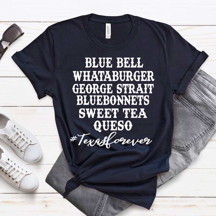 T-shirt Texas Forever Tee for wholesale by The Spotted Zebras