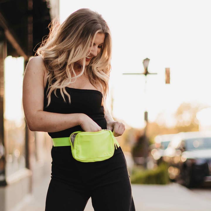 Pretty Simple - Wholesale Belt Bag - Women's - Nadya Nylon Bum Bag *AS SEEN IN ANTHROPOLOGIE*
