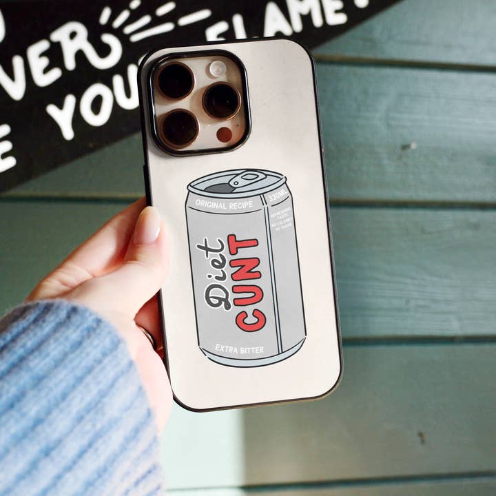 Wisdom and Wonder Designs – wholesale Phone case – Women’s – Diet Cunt | Phone Case5