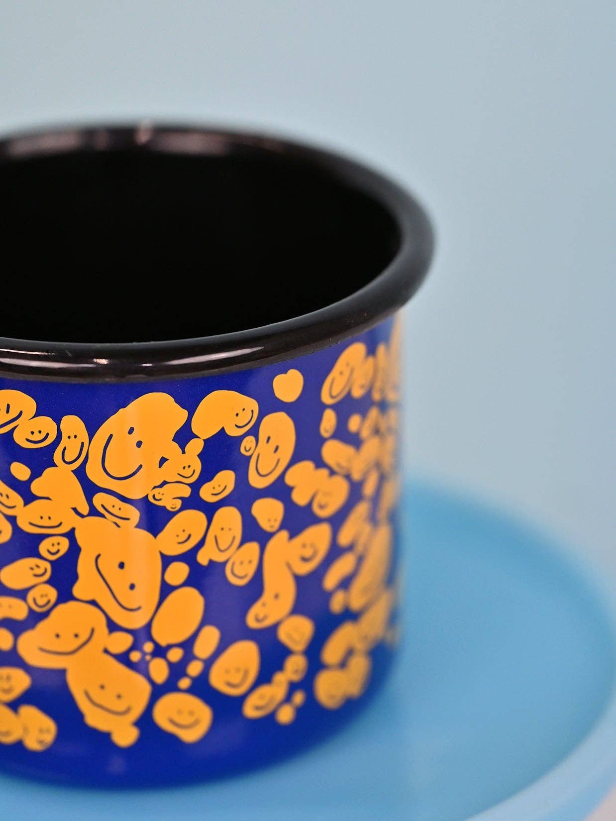 Natali Koromoto - Vente Tasse à café - Mug en émail « Speckled Smileys »7