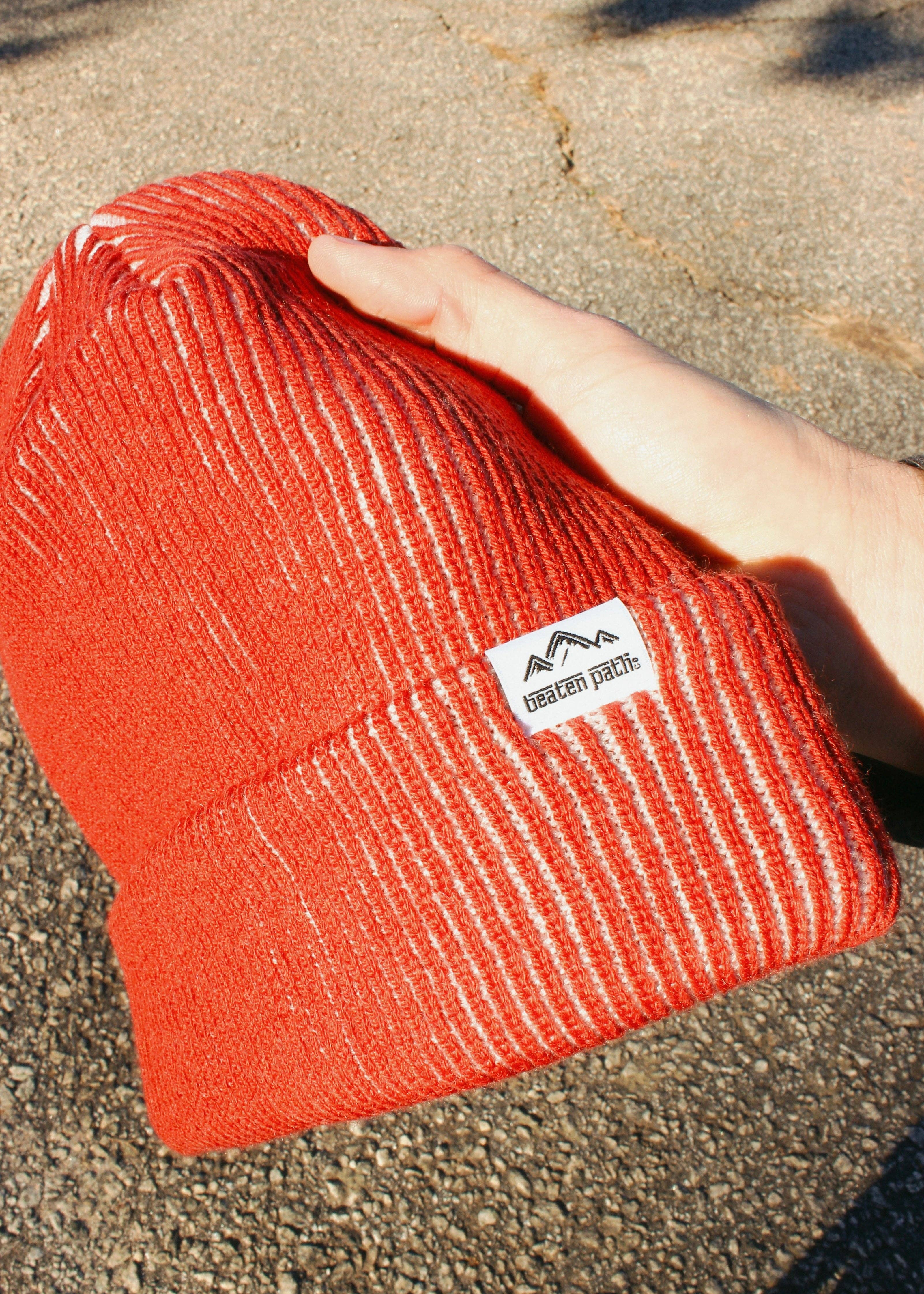 Beaten Path Co - Wholesale Beanie - Women's - RED WOOL BEANIE3