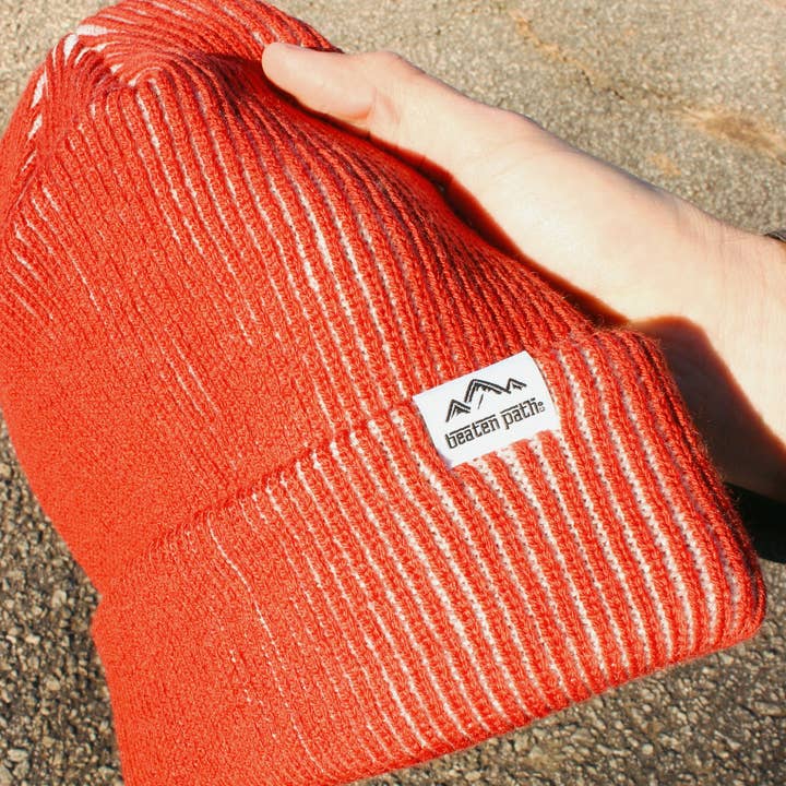 Beaten Path Co - Wholesale Beanie - Women's - RED WOOL BEANIE3