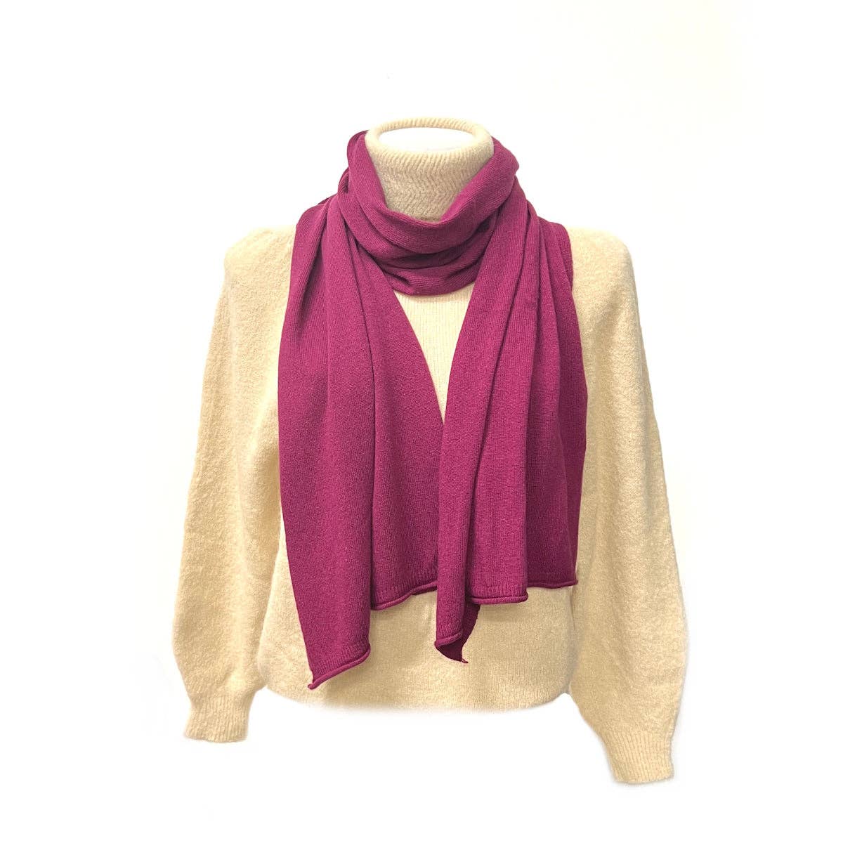 Suie Valentini srl - Wholesale Wrap - Women's - Narrow Cashmere Blend Wrap, art. 8462-40.4590