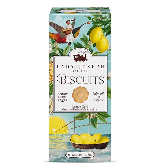 Citroncremekiks. Lady Joseph for engroshandel hos Made in Spain