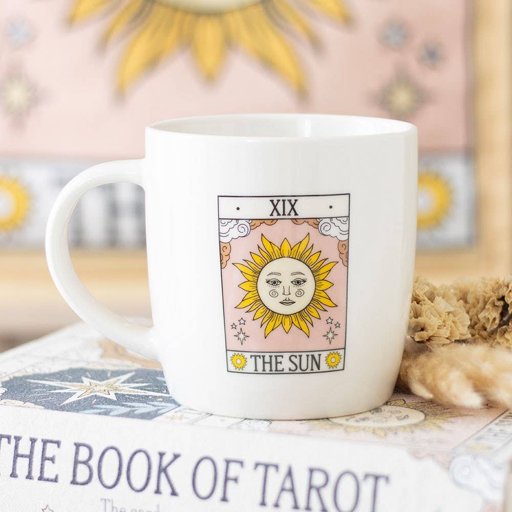 Something Different Wholesale - Wholesale Coffee Mug - The Sun Vintage Tarot Card Mug