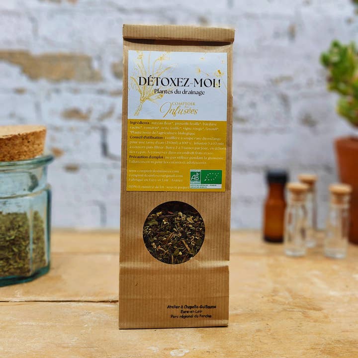 Comptoir des Infusées - Wholesale Health/Detox Tea - Detox Me! Herbal Tea - 40g ORGANIC