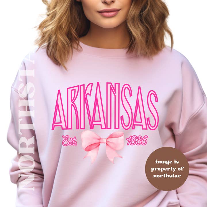 Sweatshirt met strik uit Arkansas voor wholesale door Northstar