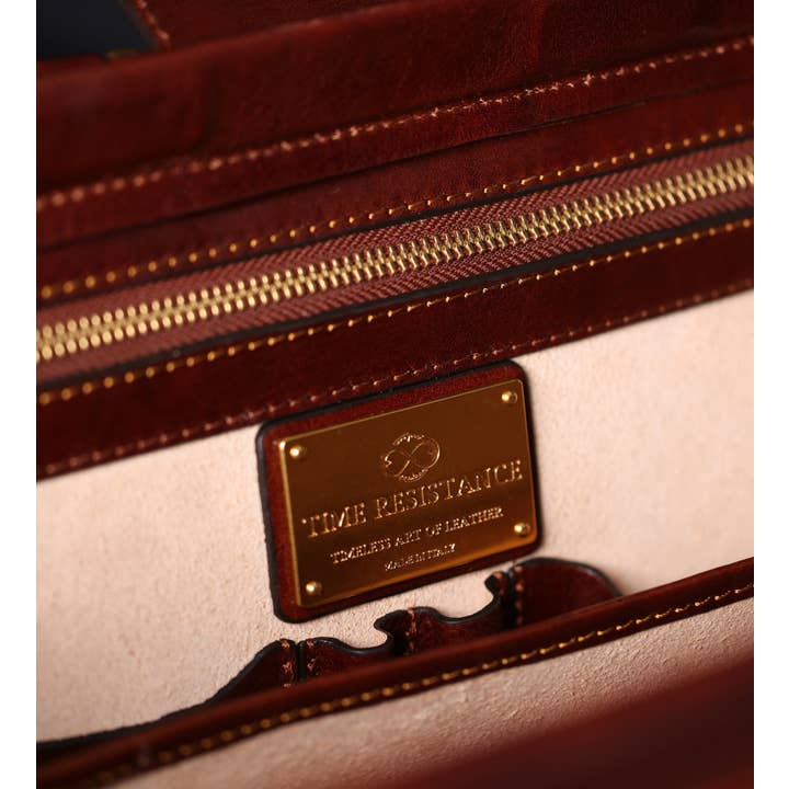 Time Resistance – Pasta - Unissexo por atacado – Grande Pasta de Couro - A Firma9