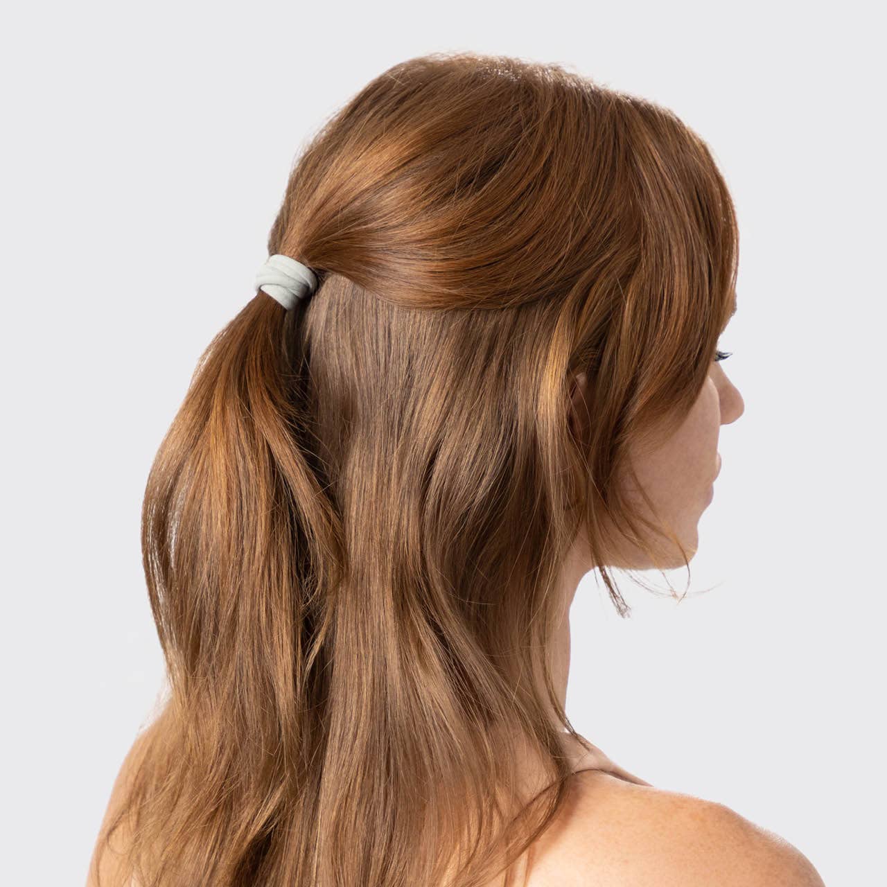 KITSCH - Wholesale Hair Tie - Eco-Friendly Nylon Elastics 20pc - Eucalyptus4