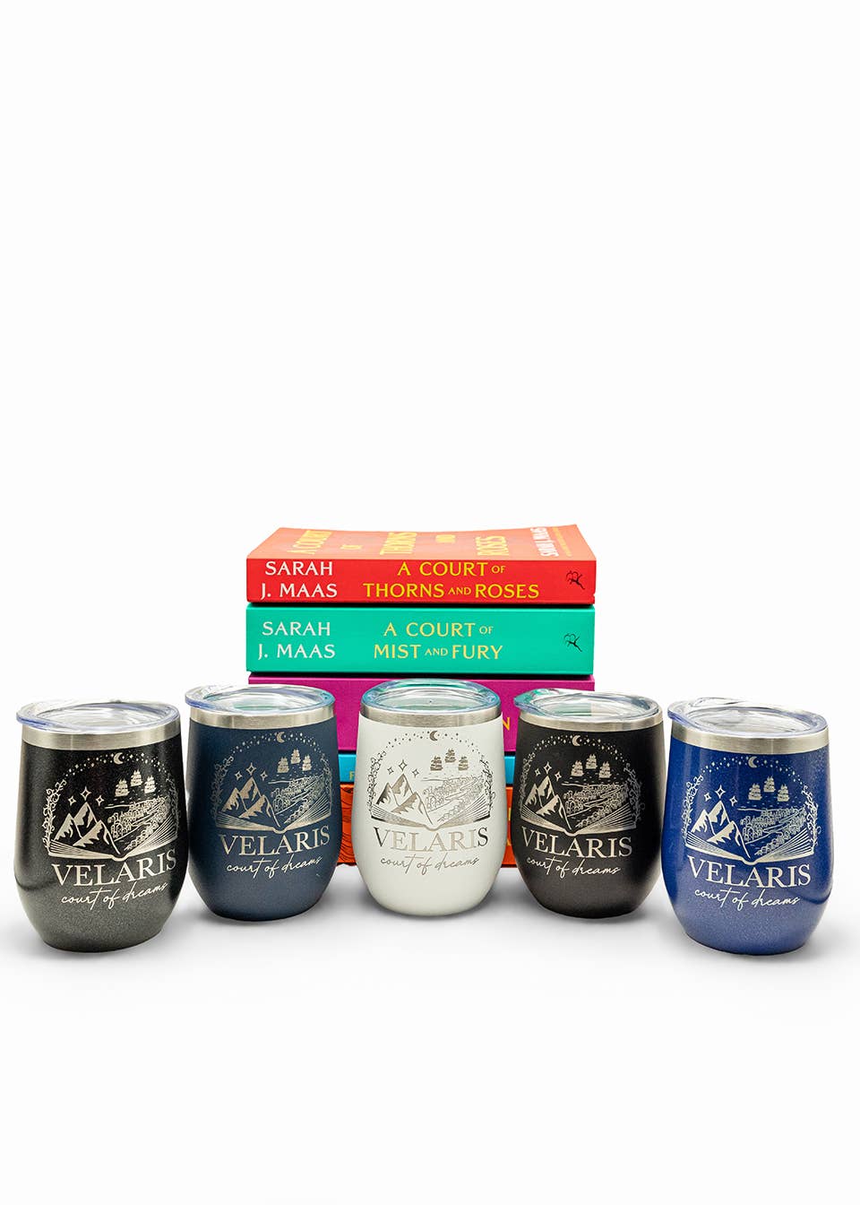 zoo&roo - Wholesale Insulated Mug/Tumbler - Velaris wine tumbler | ACOTAR wine tumbler | SJM licensed5