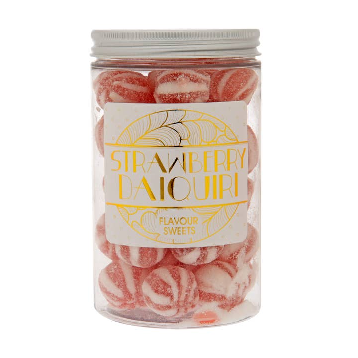 Candyhouse Ltd – wholesale Boiled sweets – Strawberry Daiquiri Hard Boiled Sweet in Tall Jar