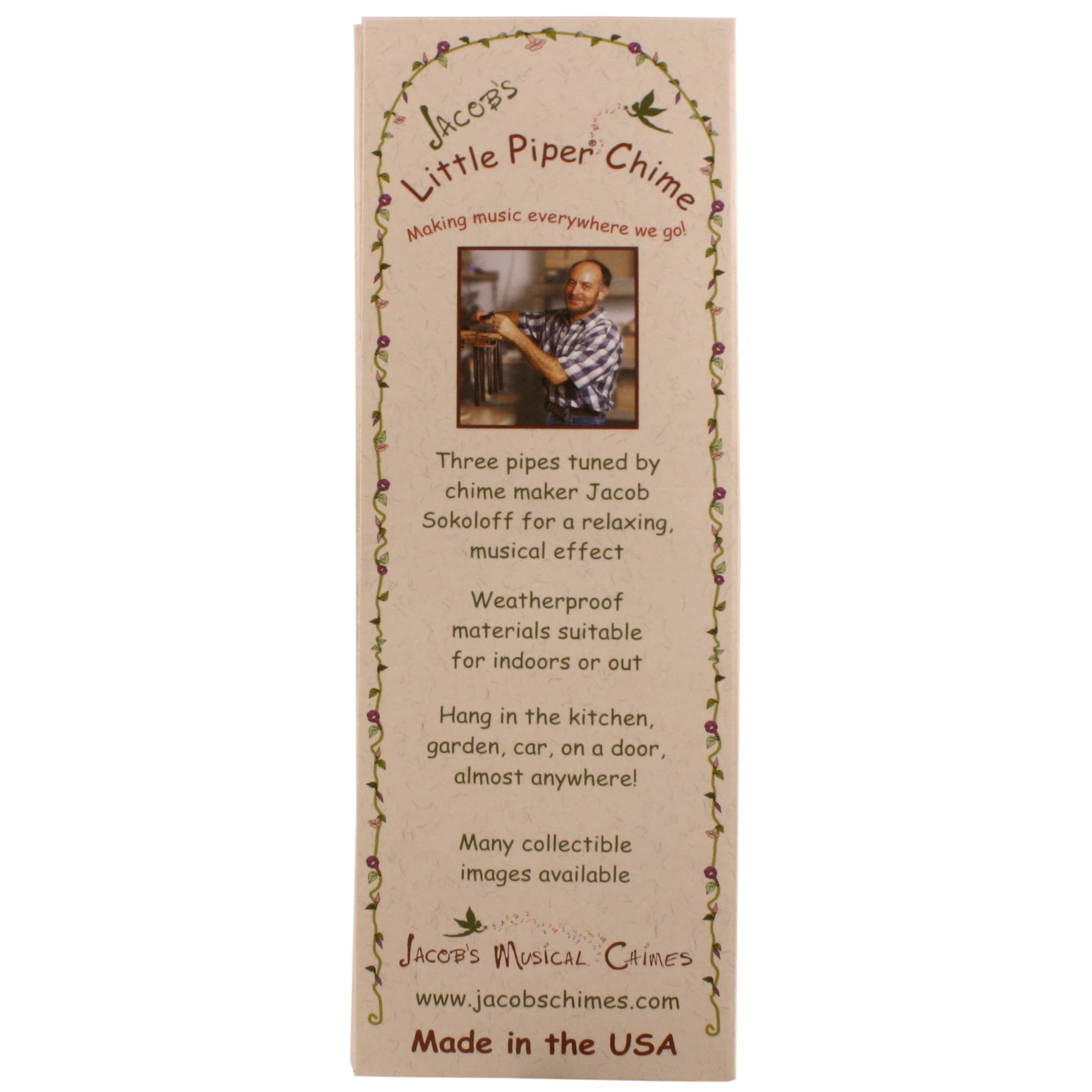 Jacob's Musical Chimes - Wholesale Wind Chime - Jacob's Musical Little Piper Chime, Angel3