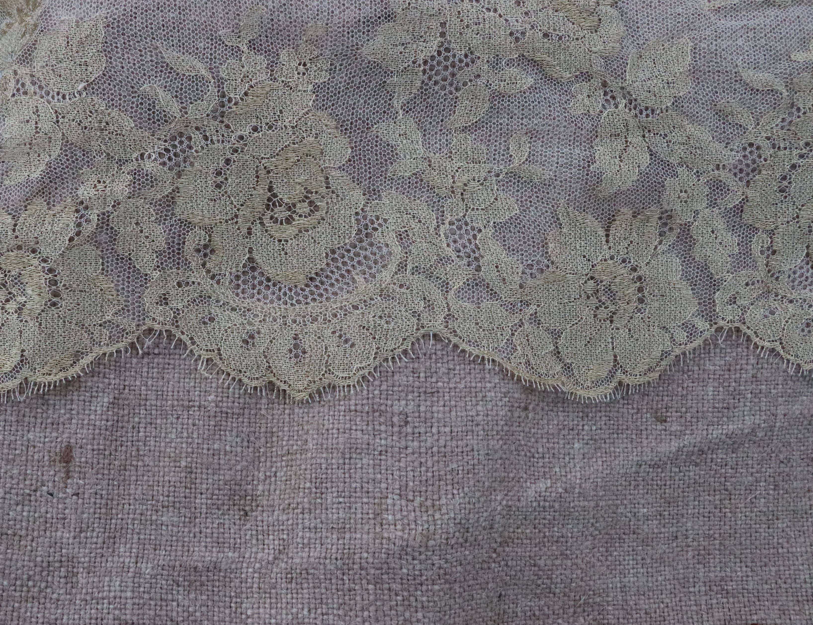 Les Sacs de Théane – Sacola - Mulher por atacado – Bolsa tote de juta com renda de Calais11