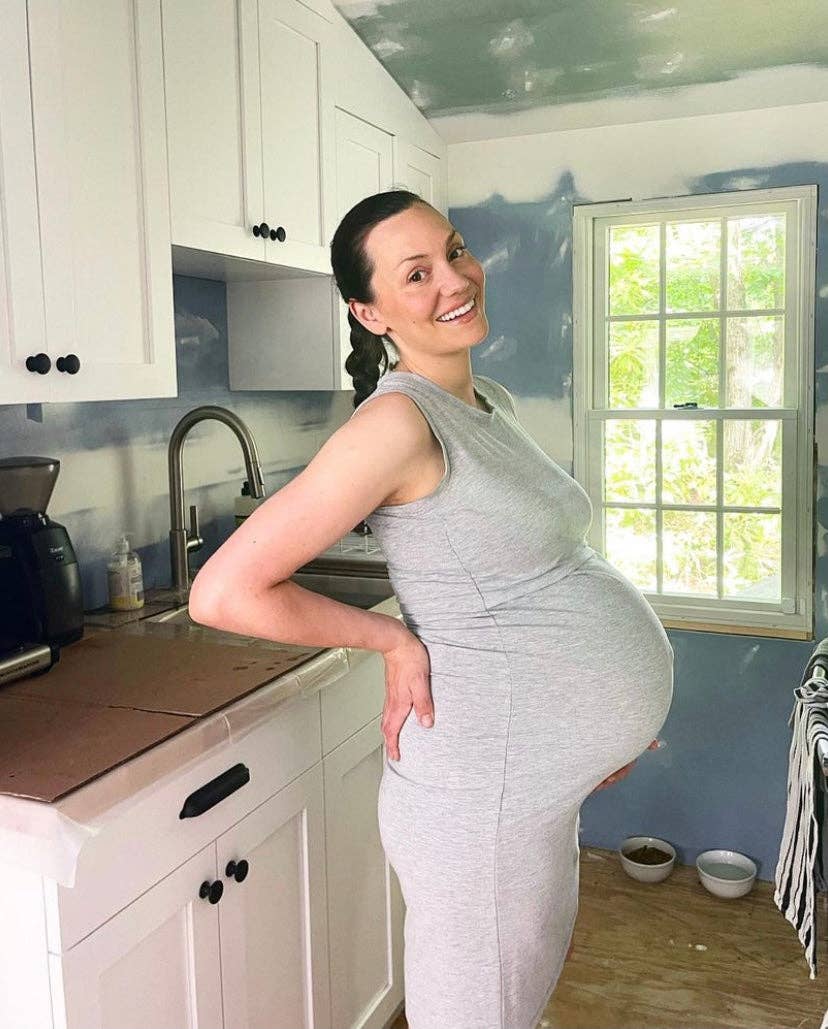 MLM Brand - Venta al por mayor Vestidos de lactancia - Maternidad - Vestido pequeño para amamantar - Heather Grey10