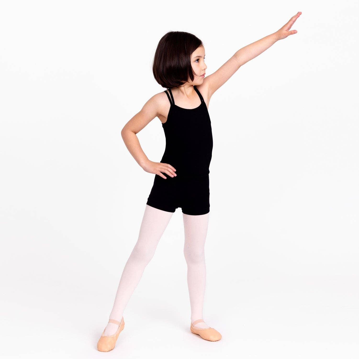 Sort Annie: Criss Cross Back Jazz Leotard for engroshandel på Faire2