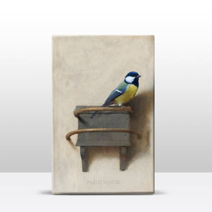 Great Tit - Mini laqueprint - 9,6 x 14,6 cm - LPS430 per la vendita all'ingrosso da parte di Laqueprint