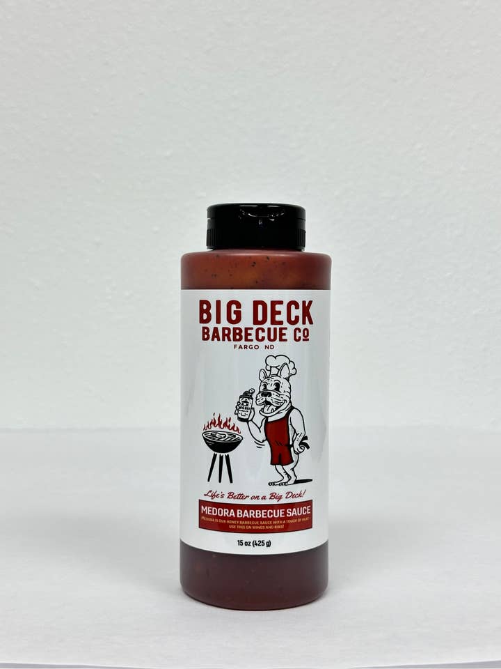 Medora Barbecue Sauce for wholesale by Big Deck Barbecue, Co.