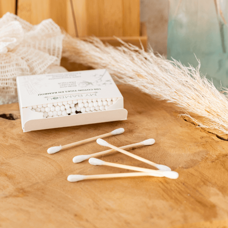My Bambou - Wholesale Wattenstaafje - Katoenen bamboestammen (100 stuks) - My Bamboo2