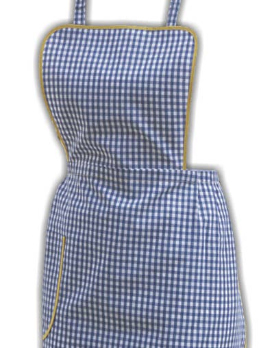 Forklæde med broderet citron 962 for engroshandel hos Confecciones J. Garcia