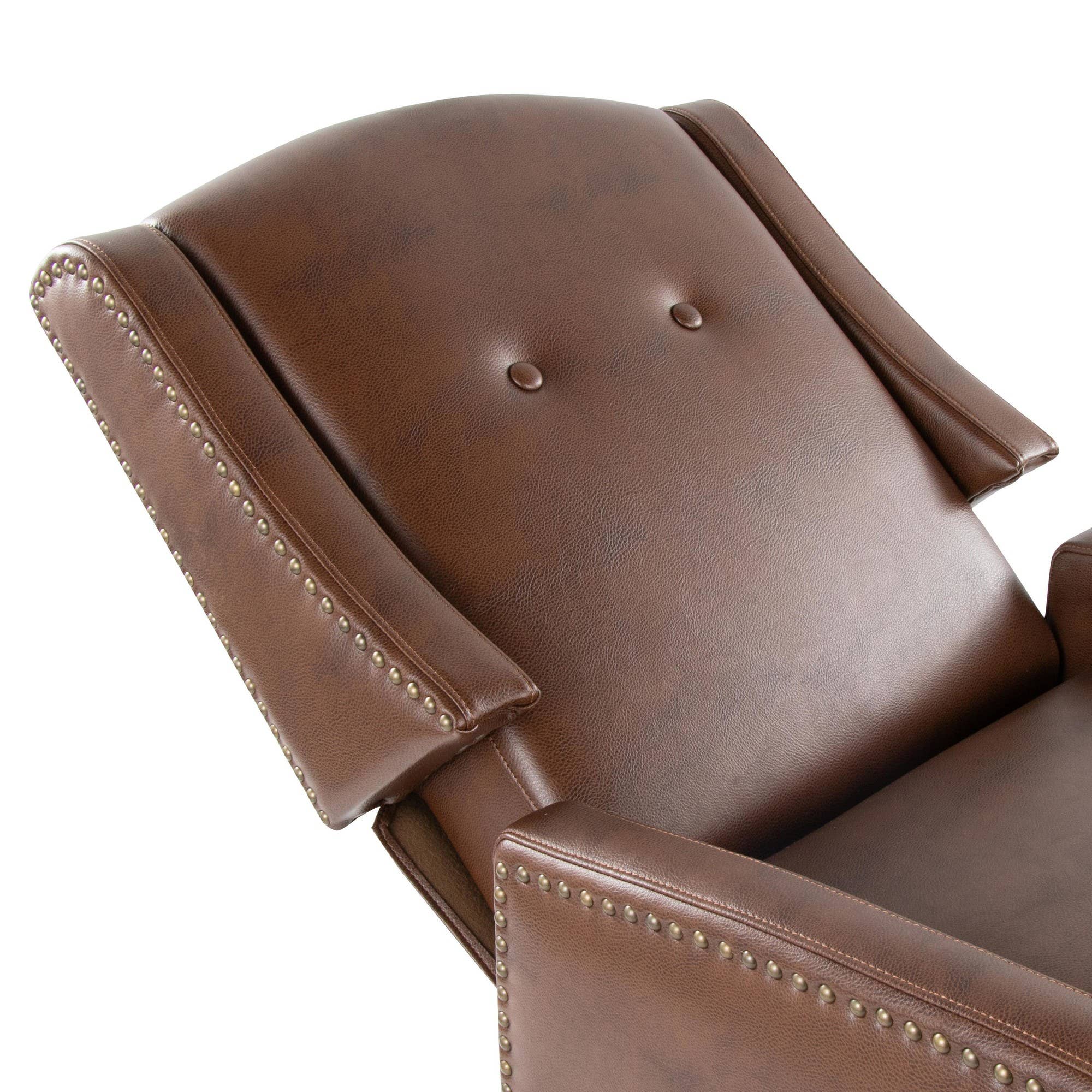 Stanley Recliner in Black Wood for wholesale on Faire6