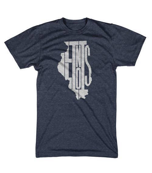 The Stately Shirt Co. - Wholesale Screen Printed T-Shirt - Unisex - Illinois Stately Shirt0