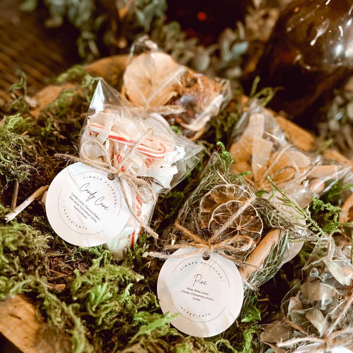 The Coppered Fern - Wholesale Potpourri - Mini Simmer Pot - Pine