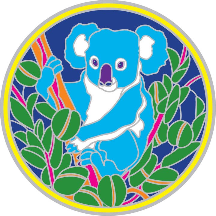 Sunseal Koala in Tree for wholesale by Illumination Mandalas
