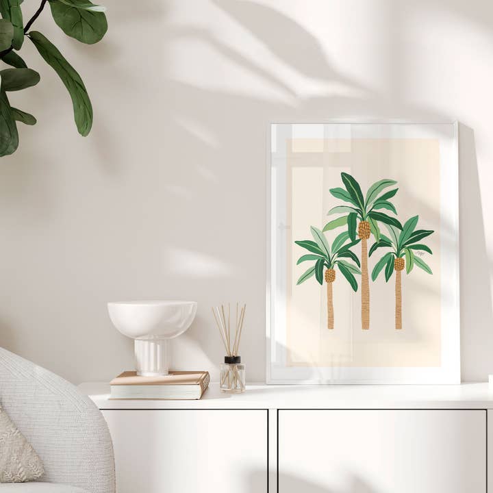 Lindsey Kay Collective - Wholesale Art Print - Palm Trees Illustration - Art Print