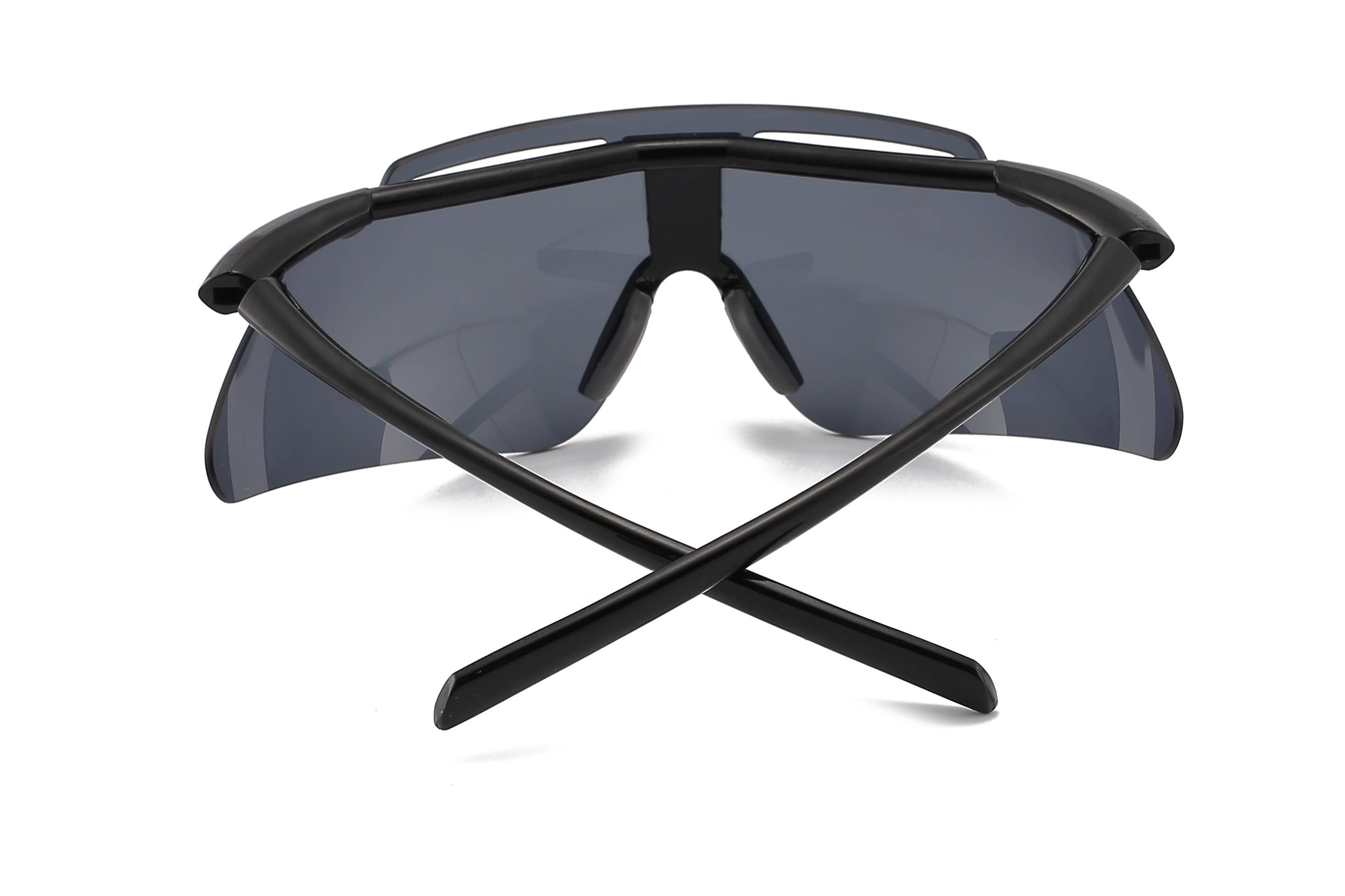 Trio Trading - Vente Lunettes de soleil – unisexe - Lunettes de cyclisme sportives, lot de 12 paires, couleurs assorties3