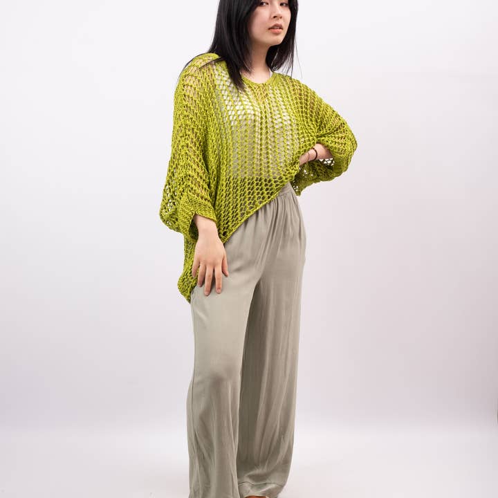 Cecile Wang - Wholesale Knit Sweater - Women's - MT8013-2 crochet knit sweater4