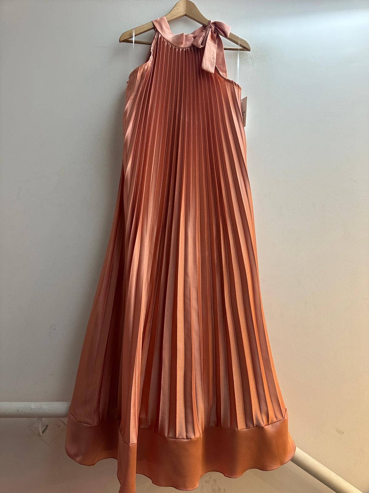 LORIANE - Wholesale Dress - Women's - 7207/61118 Pleated long dress1