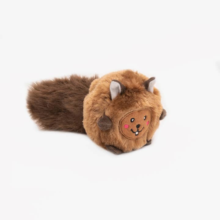 ZippyPaws - Wholesale Pet Plush Toy - Dog - Bushy Throw - Squirrel - Dog Toy