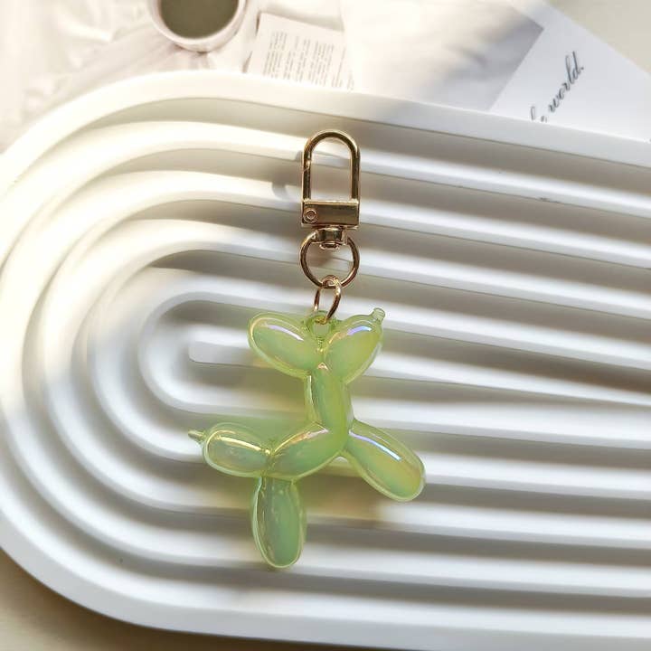 MKS America - Wholesale Keychain - Women's - Jelly Balloon Dog Keychain Bag Pendant2
