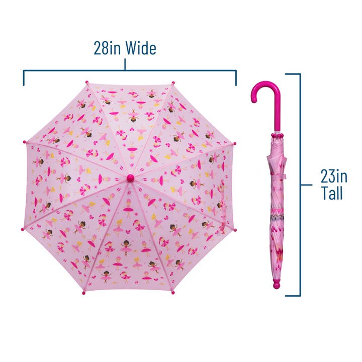 Wildkin - Wholesale Umbrella - Kids - Ballerina Umbrella3